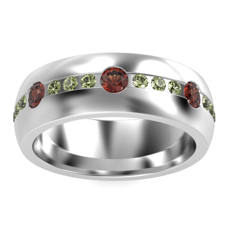 8mm Men's Modern Channel Band