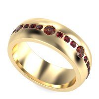 8mm Men's Modern Channel Band