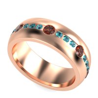 8mm Men's Modern Channel Band