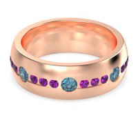 8mm Men's Modern Channel Band