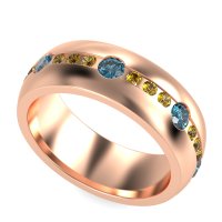 8mm Men's Modern Channel Band