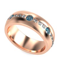 8mm Men's Modern Channel Band