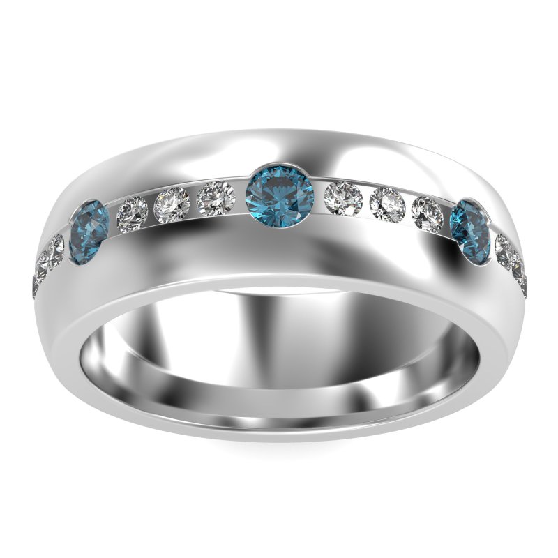 8mm Men's Modern Channel Band