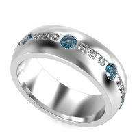 8mm Men's Modern Channel Band