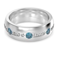 8mm Men's Modern Channel Band