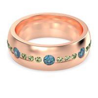 8mm Men's Modern Channel Band