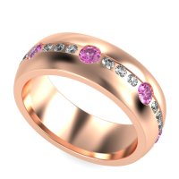 8mm Men's Modern Channel Band