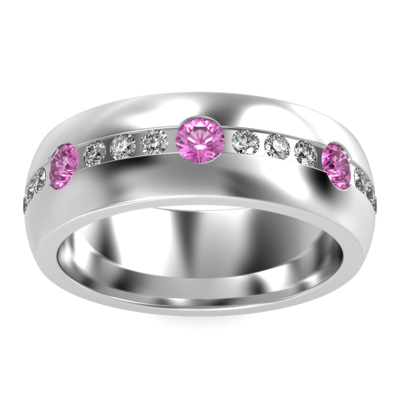 8mm Men's Modern Channel Band