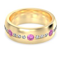 8mm Men's Modern Channel Band