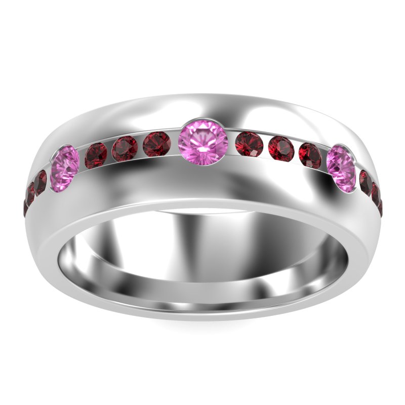 8mm Men's Modern Channel Band