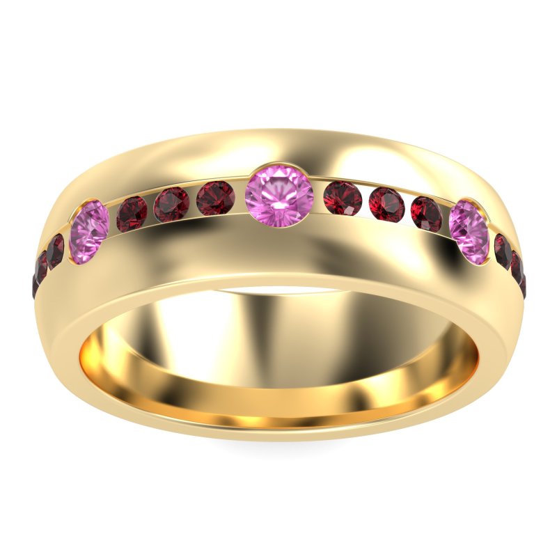 8mm Men's Modern Channel Band