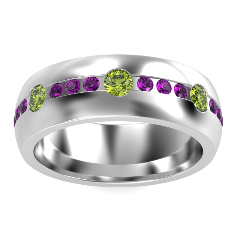 8mm Men's Modern Channel Band