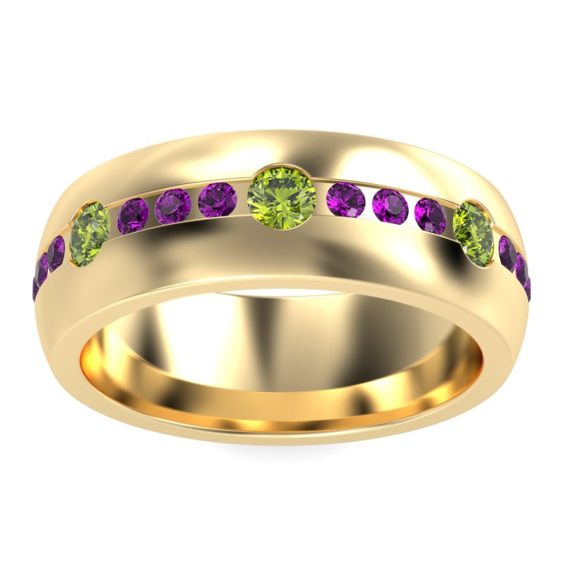 8mm Men's Modern Channel Band