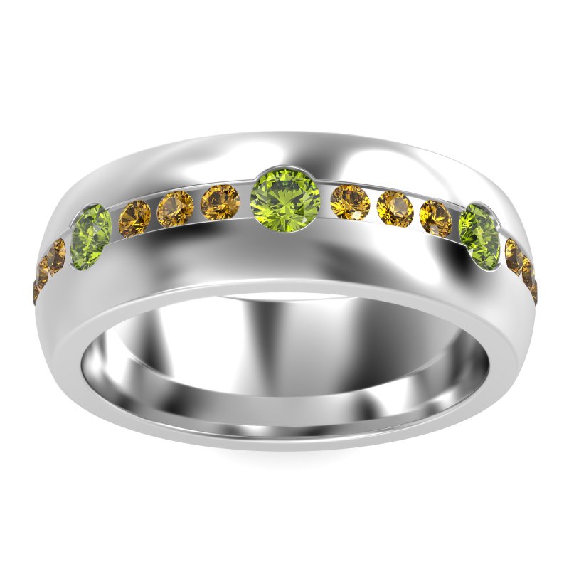 8mm Men's Modern Channel Band