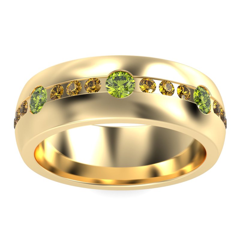 8mm Men's Modern Channel Band