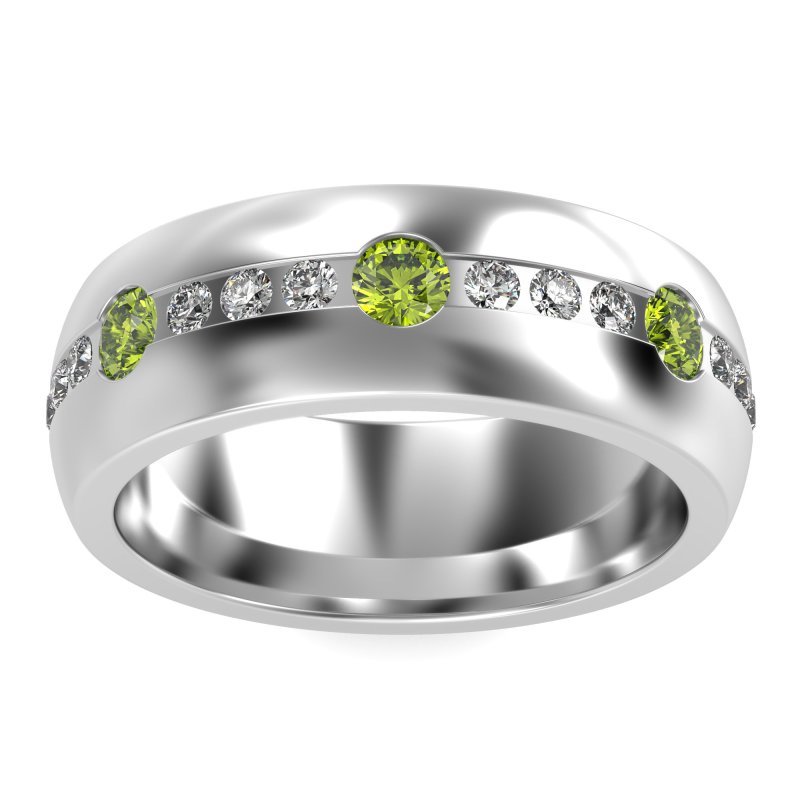 8mm Men's Modern Channel Band