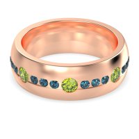 8mm Men's Modern Channel Band