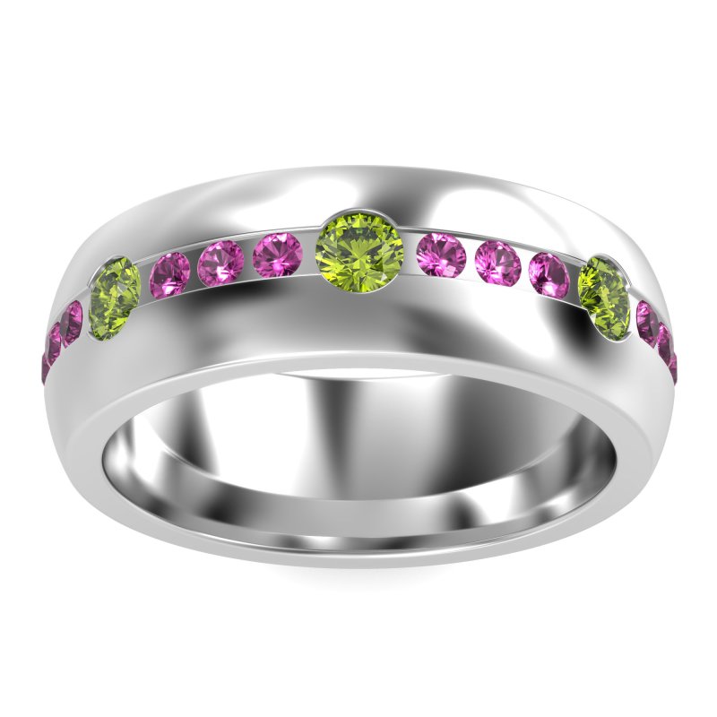 8mm Men's Modern Channel Band