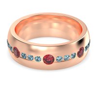 8mm Men's Modern Channel Band