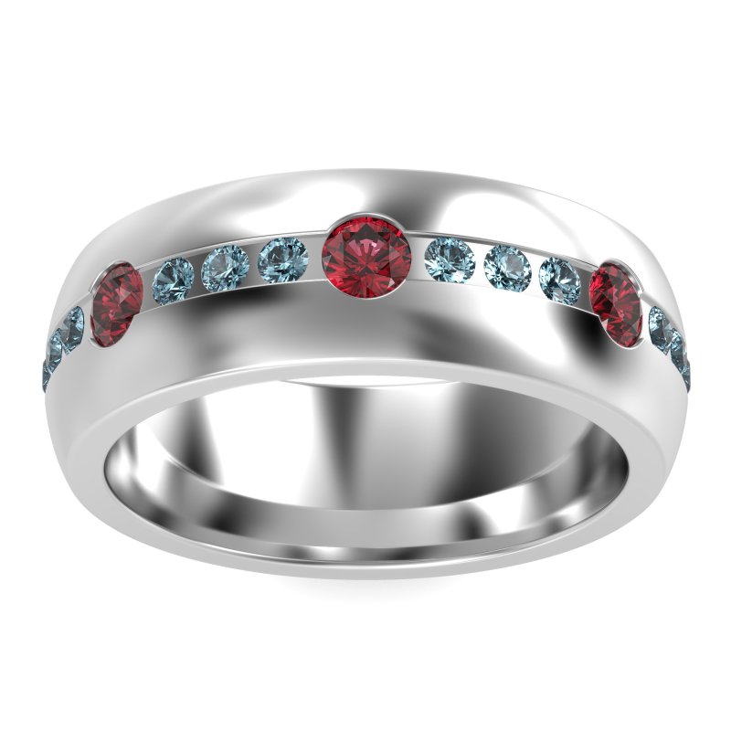 8mm Men's Modern Channel Band