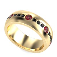 8mm Men's Modern Channel Band
