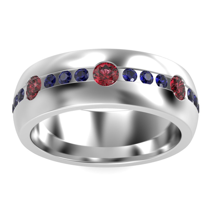 8mm Men's Modern Channel Band