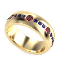 8mm Men's Modern Channel Band