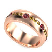 8mm Men's Modern Channel Band