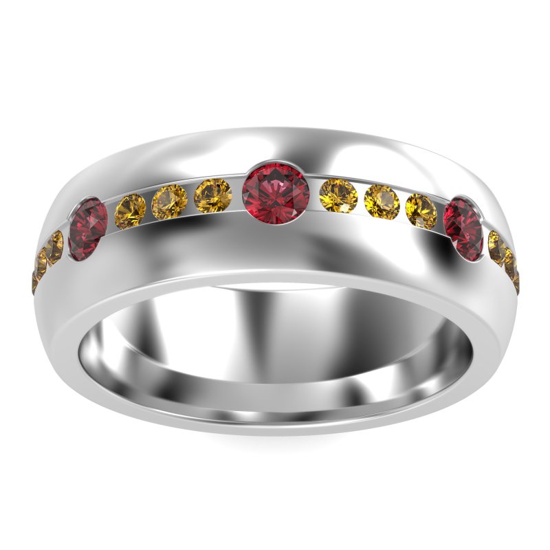 8mm Men's Modern Channel Band