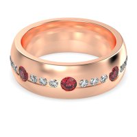 8mm Men's Modern Channel Band