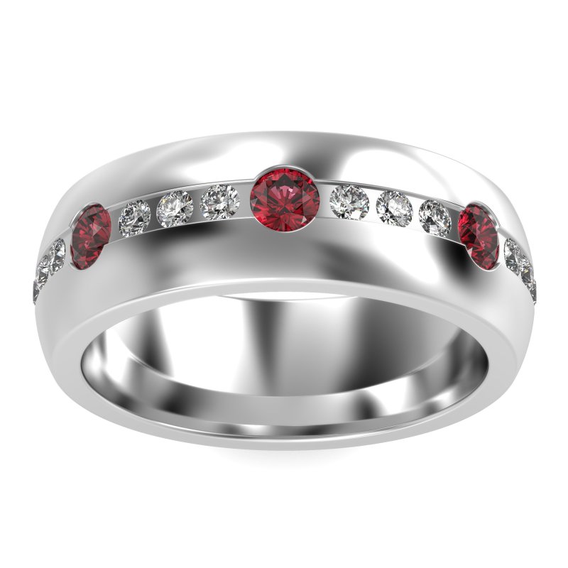 8mm Men's Modern Channel Band