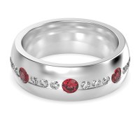 8mm Men's Modern Channel Band