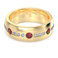 8mm Men's Modern Channel Band