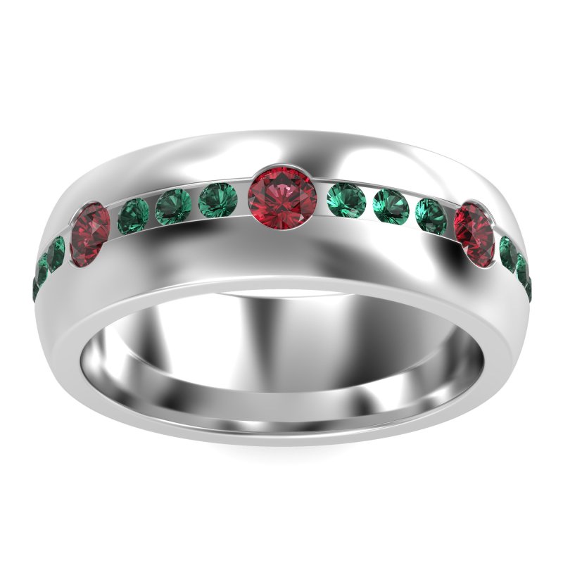 8mm Men's Modern Channel Band