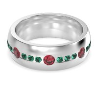 8mm Men's Modern Channel Band