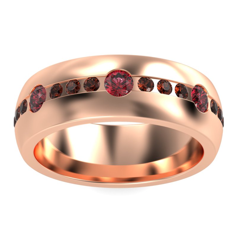 8mm Men's Modern Channel Band