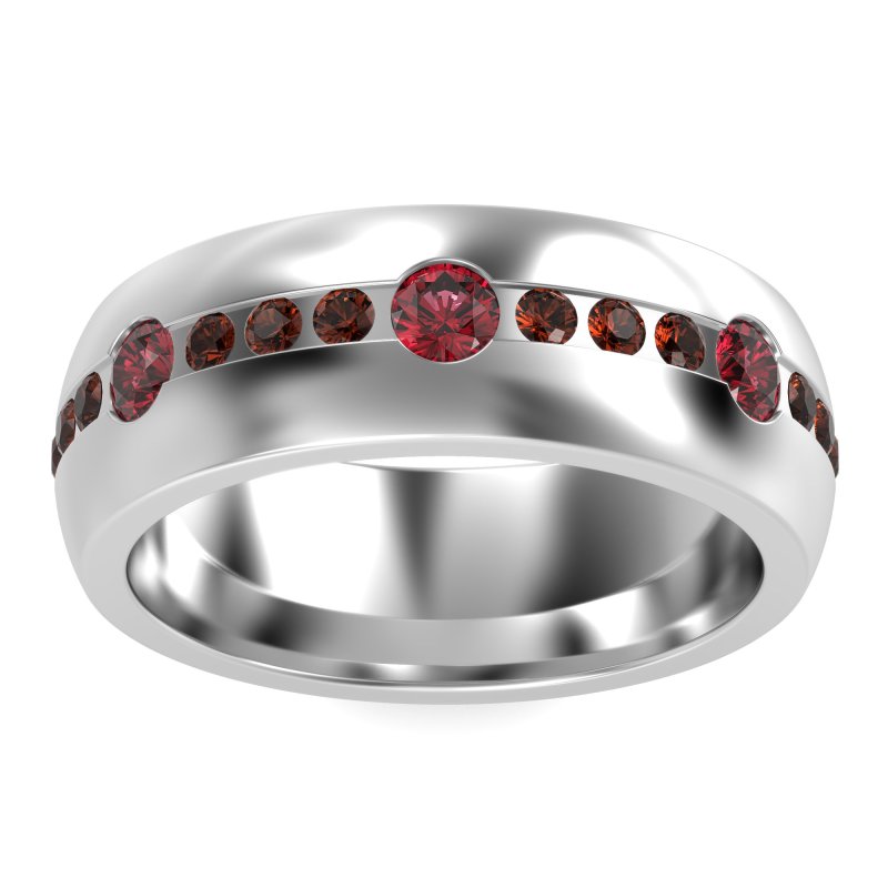 8mm Men's Modern Channel Band