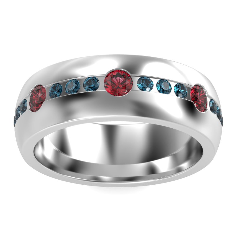 8mm Men's Modern Channel Band