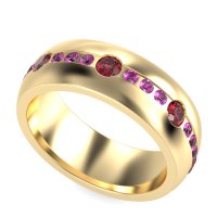8mm Men's Modern Channel Band