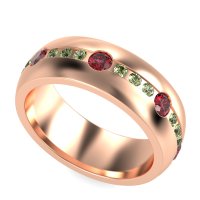 8mm Men's Modern Channel Band