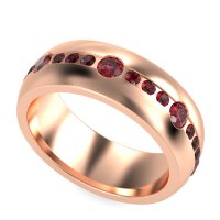 8mm Men's Modern Channel Band
