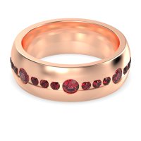 8mm Men's Modern Channel Band