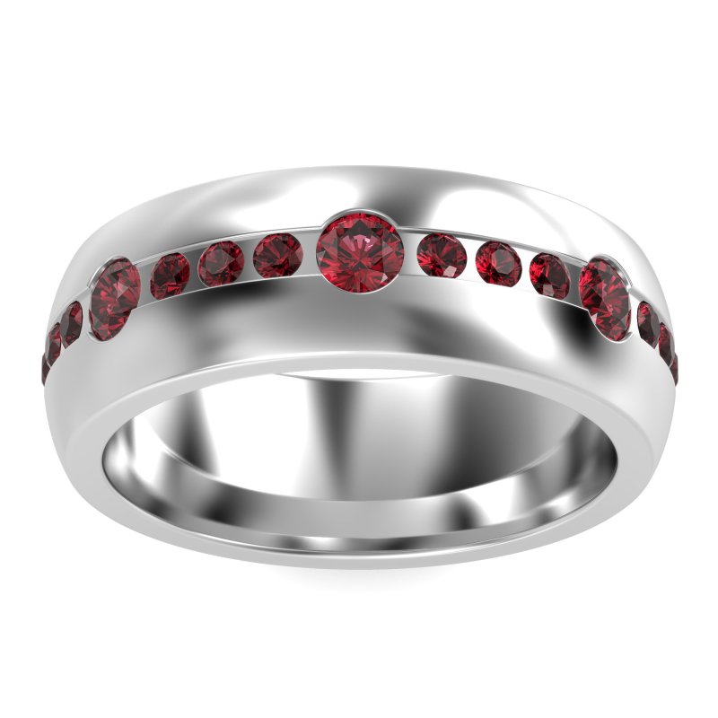 8mm Men's Modern Channel Band