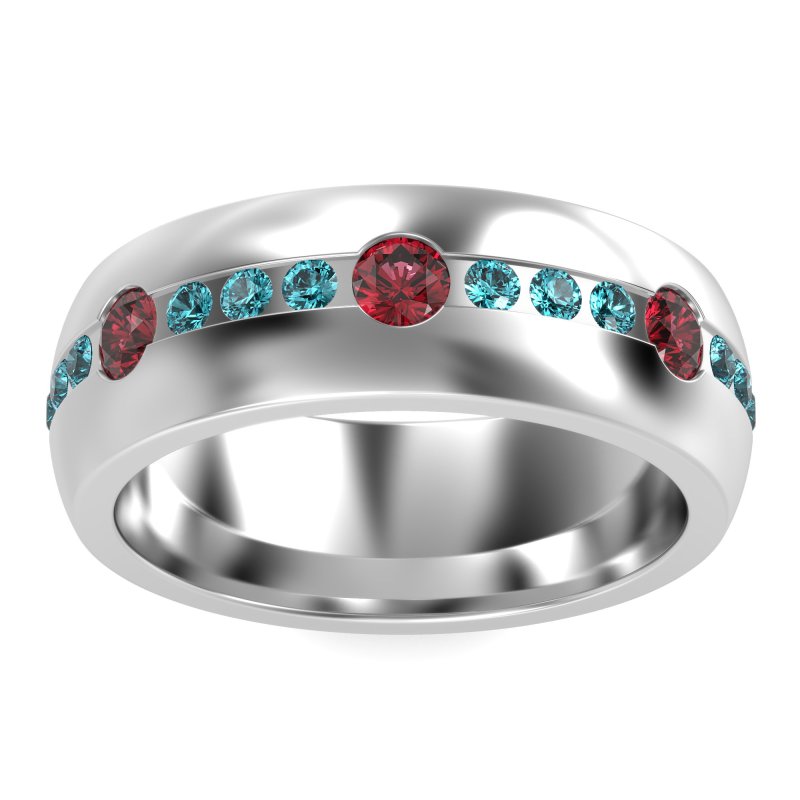 8mm Men's Modern Channel Band