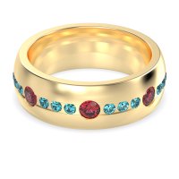8mm Men's Modern Channel Band