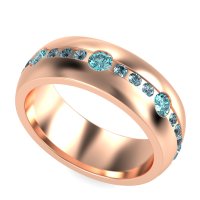8mm Men's Modern Channel Band