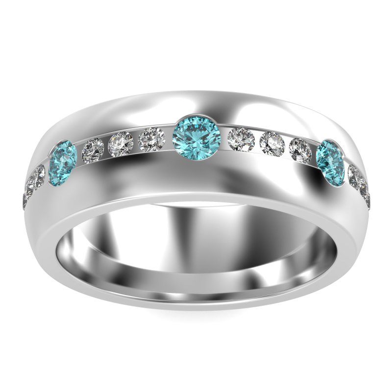 8mm Men's Modern Channel Band