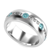 8mm Men's Modern Channel Band