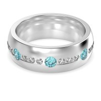 8mm Men's Modern Channel Band