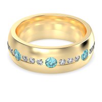 8mm Men's Modern Channel Band